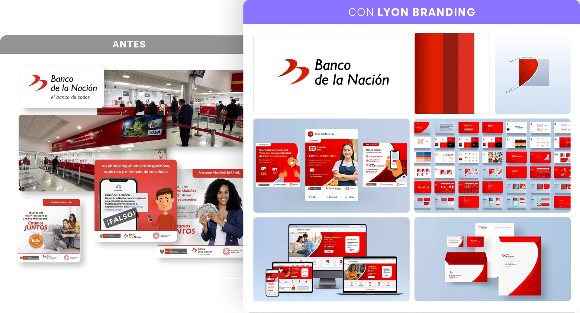 Lyon Agencia de Branding - Proyecto Banco de la Nación