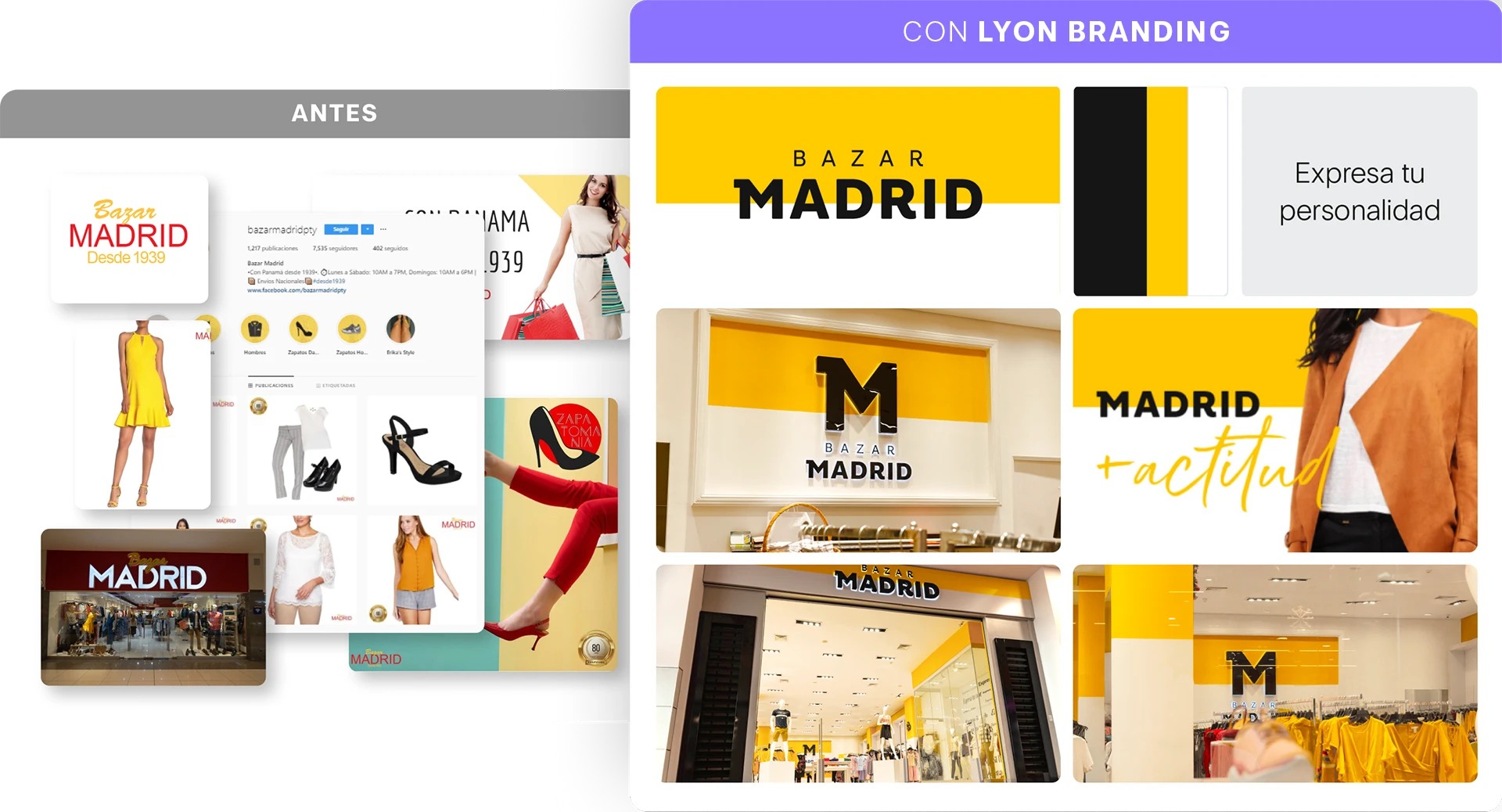 Lyon Branding - Proyecto Bazar Madrid