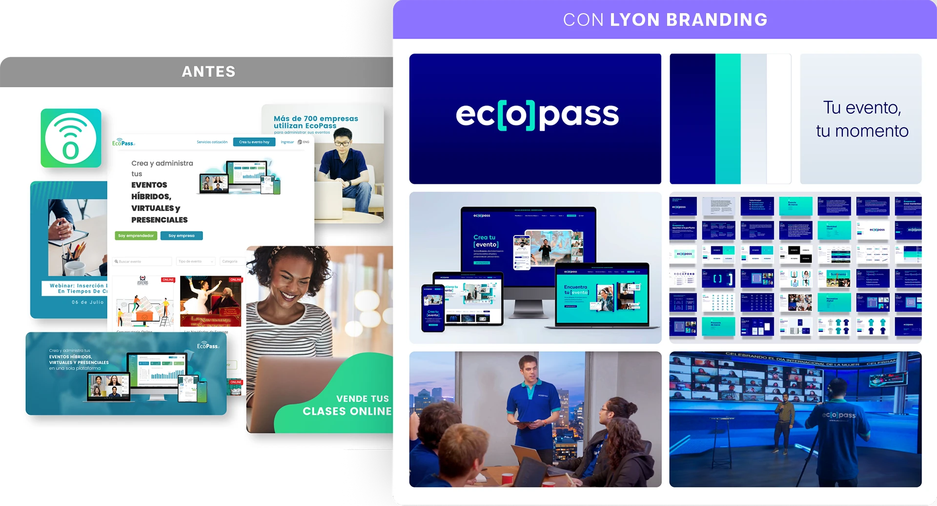 Lyon Agencia de Branding - Proyecto Ecopass